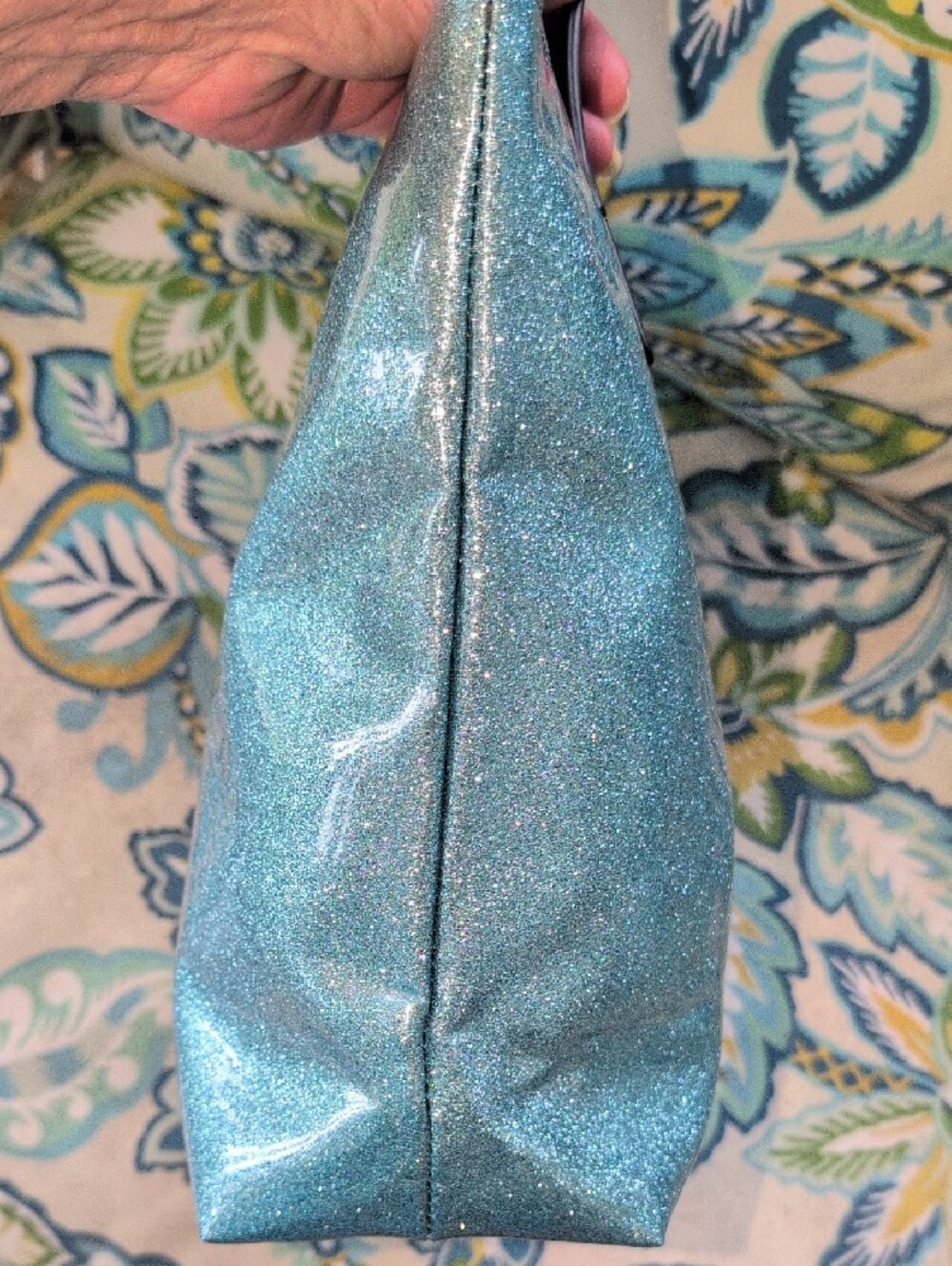 kate spade Mavis Street Jetalyn In Cinderella Blue with black trim - Picture 10 of 10